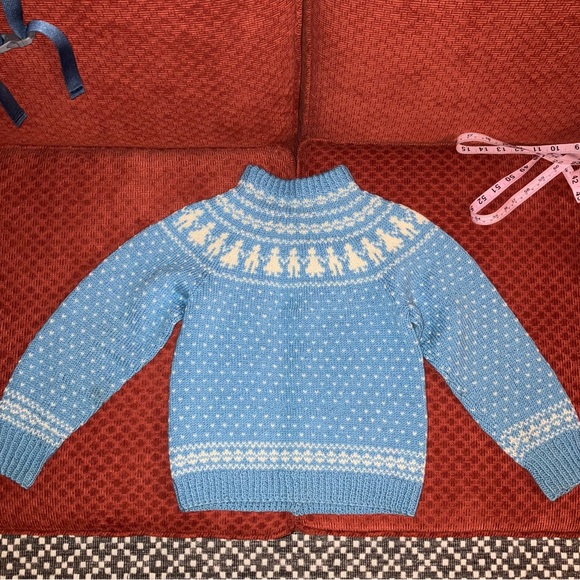 VTG hand-knit Norwegian sweater - Picture 3 of 16